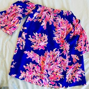 Lilly Pulitzer off shoulder dress